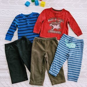 Baby boy mixed winter bundle 12mo